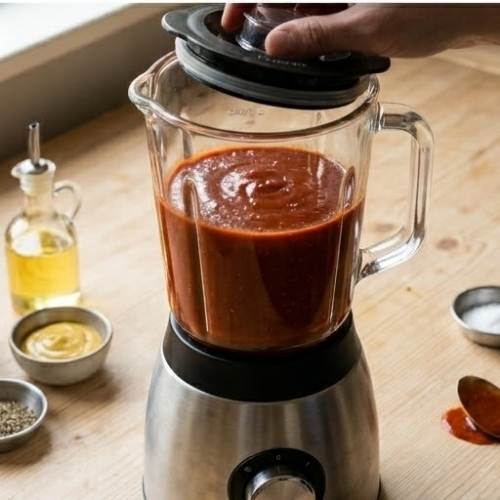 Step 4: Blend the Sauce Step 4: Blend the Sauce