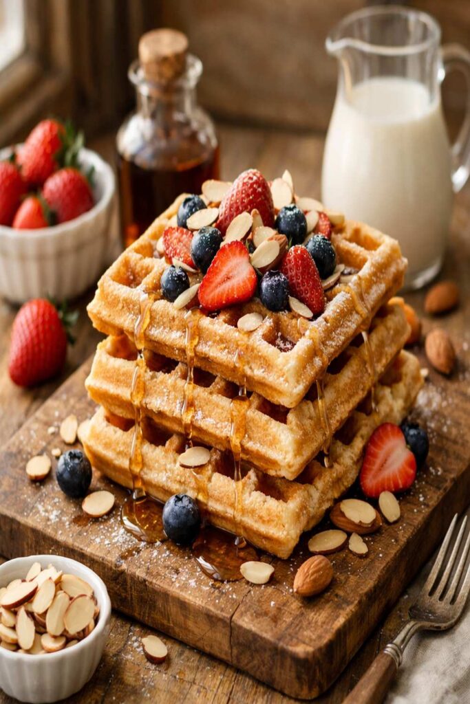Almond Milk Waffle Recipe