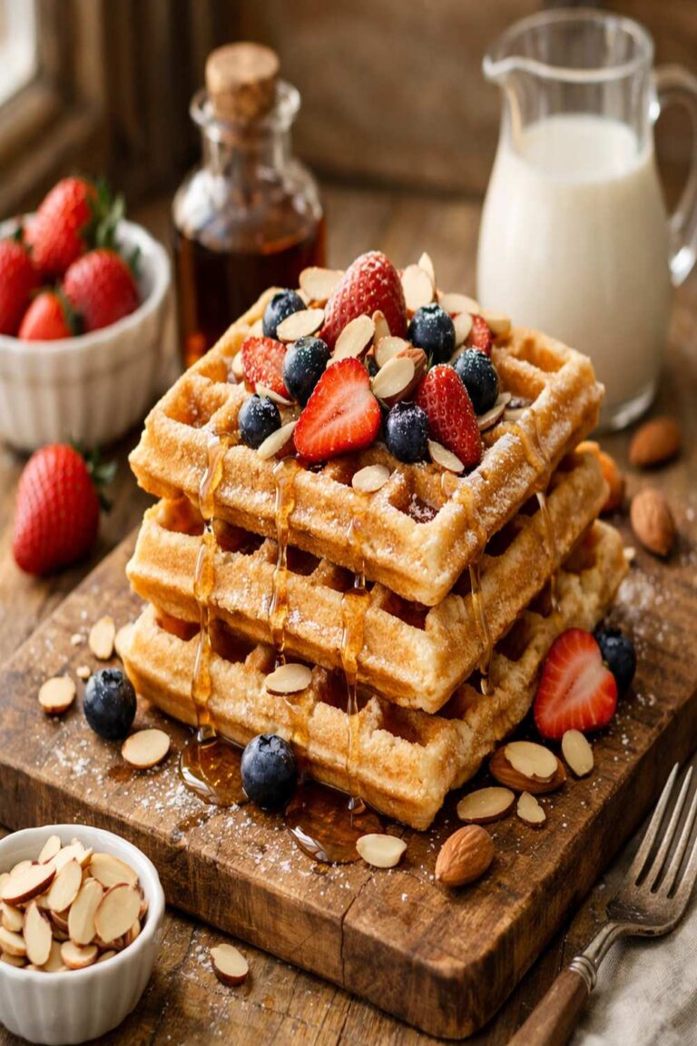 Almond Milk Waffle Recipe