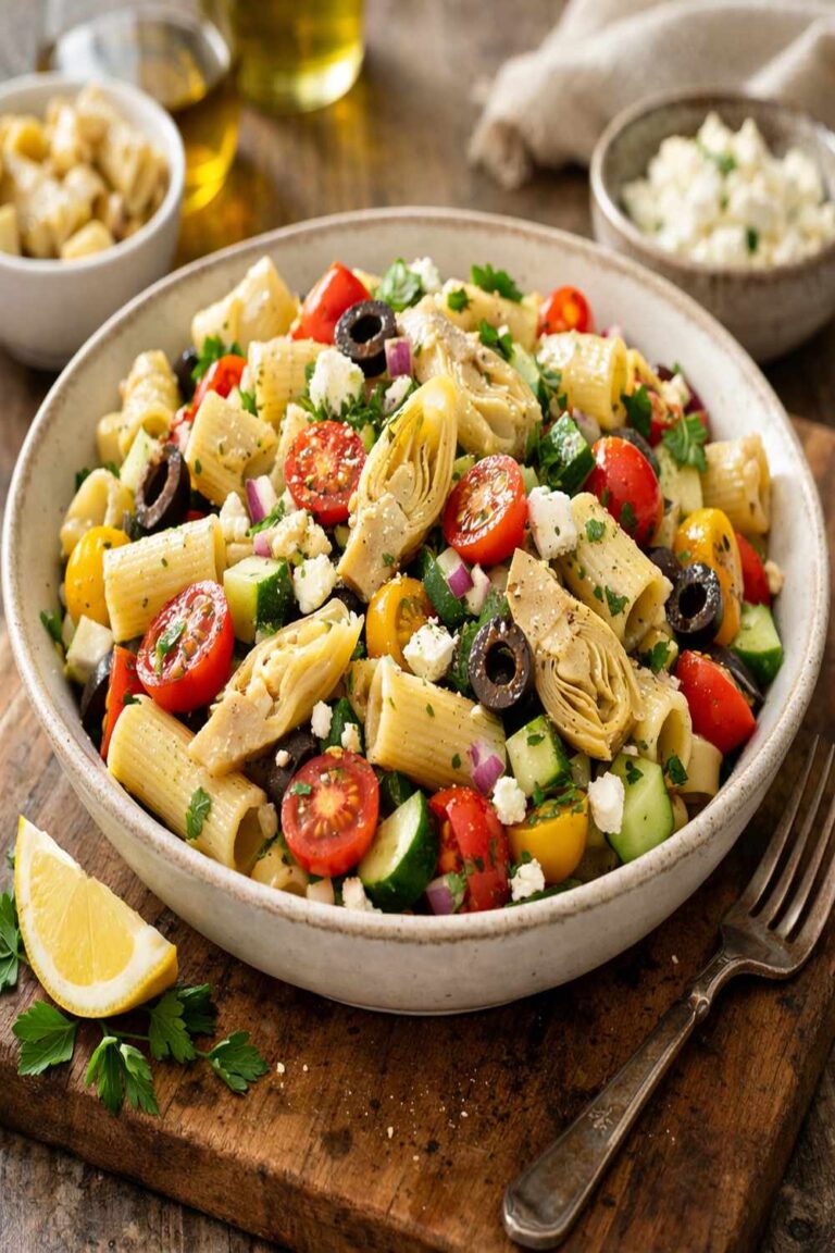 Artichoke Pasta Salad Recipe