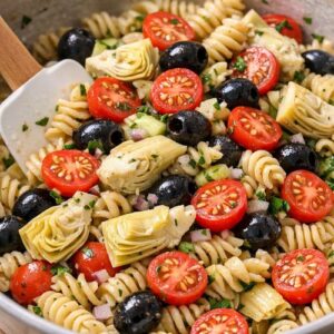 Artichoke Pasta Salad Recipe step 5