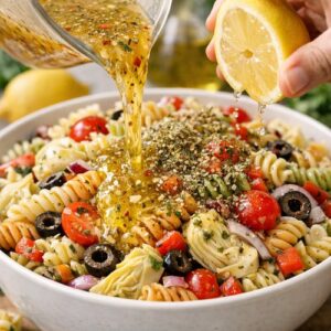 Artichoke Pasta Salad Recipe step 6