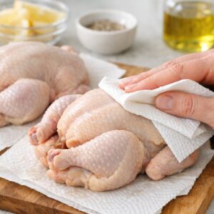 Baked Cornish Hen Recipe step 2