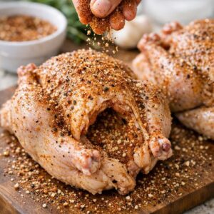 Baked Cornish Hen Recipe step 3