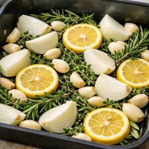 Baked Cornish Hen Recipe step 4