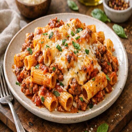 Baked Rigatoni Recipe