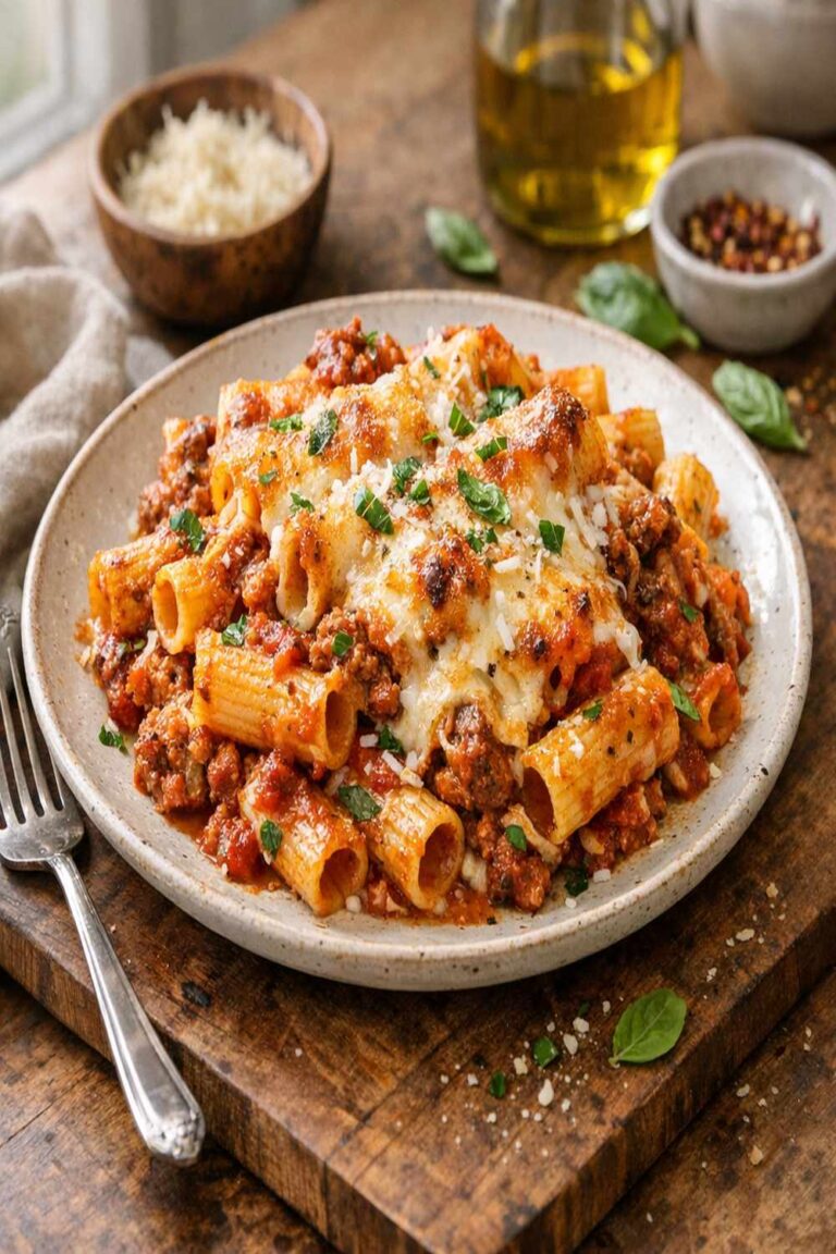 Baked Rigatoni Recipe