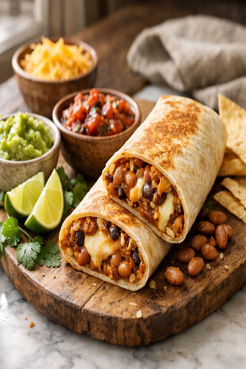 Bean And Cheese Burrito Recipe