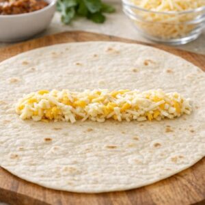 Bean And Cheese Burrito Recipe step 4