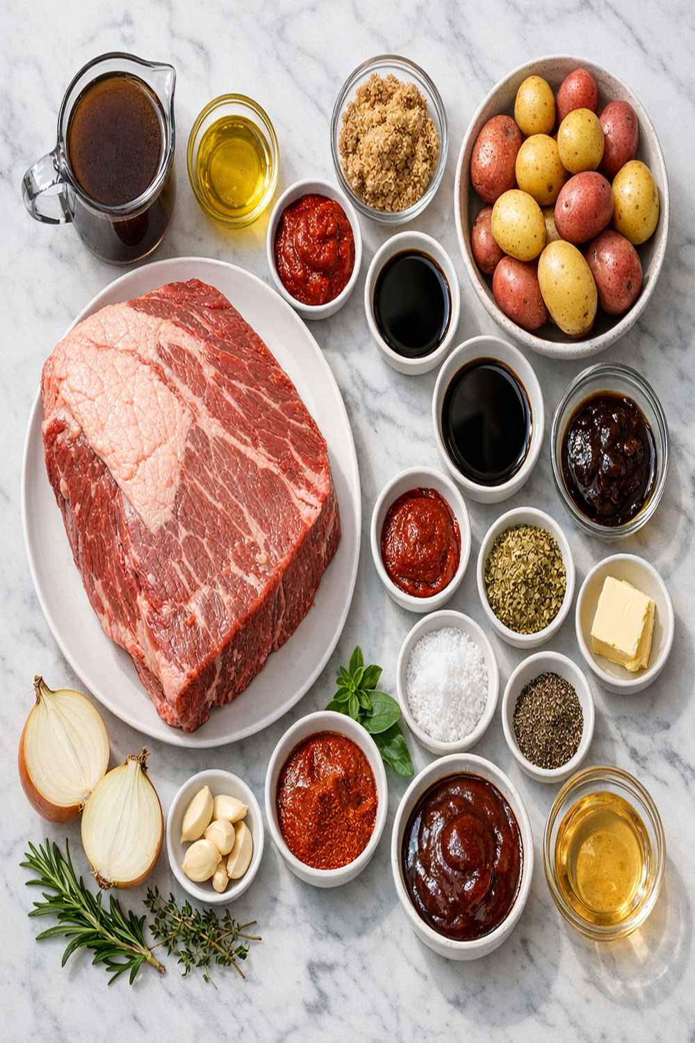 Beef Brisket Dutch Oven Recipe ingredients