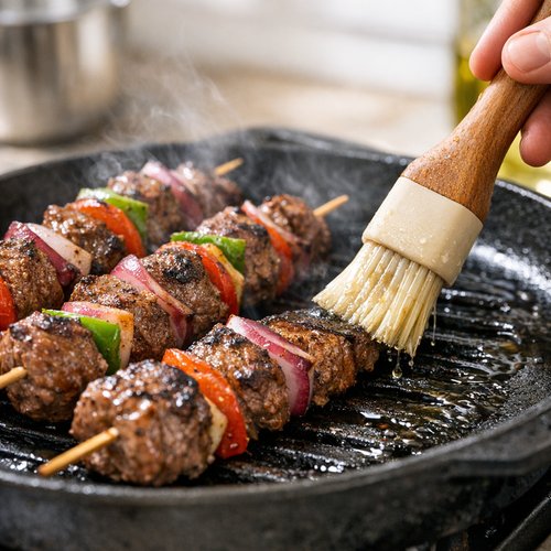 Step 5: Cook Skewers Using the Two-Heat Method