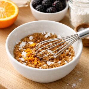 Blackberry Peach Crisp Recipe Master Technique step 3