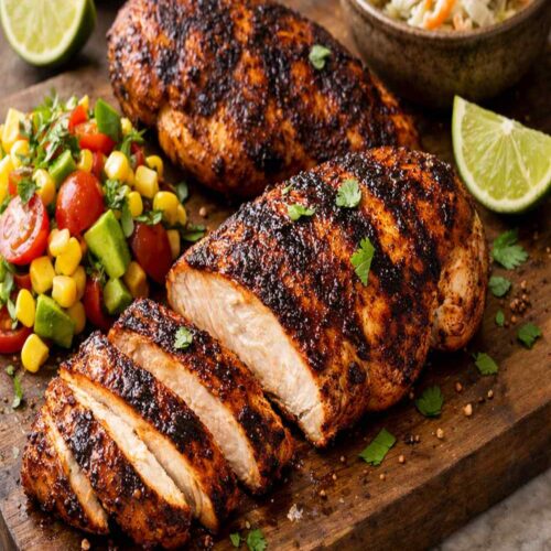 Blackened Grilled Chicken Recipe