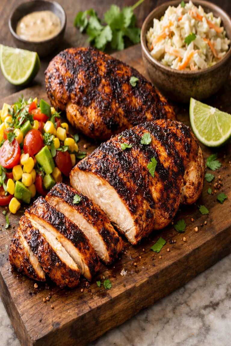 Blackened Grilled Chicken Recipe