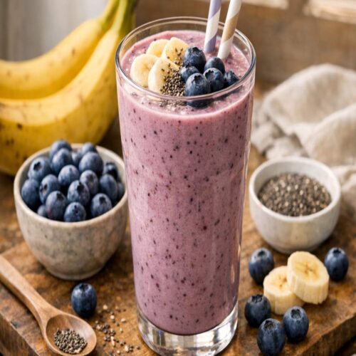 Blueberry Banana Smoothie Recipe