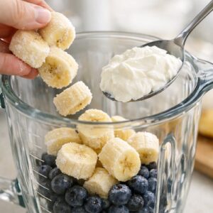 Blueberry Banana Smoothie Recipe step 3