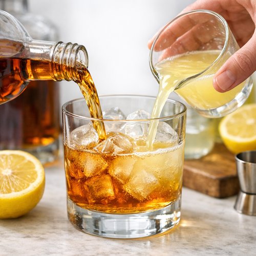 Step 2: Balance Your Bourbon and Lemon