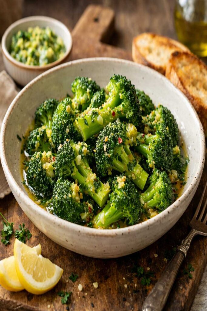 Broccoli Butter Recipe Festive Holiday