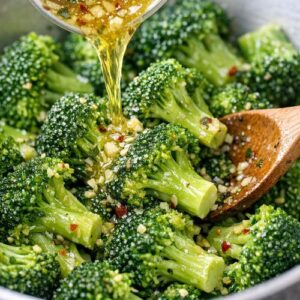 Broccoli Butter Recipe Festive Holiday step 5