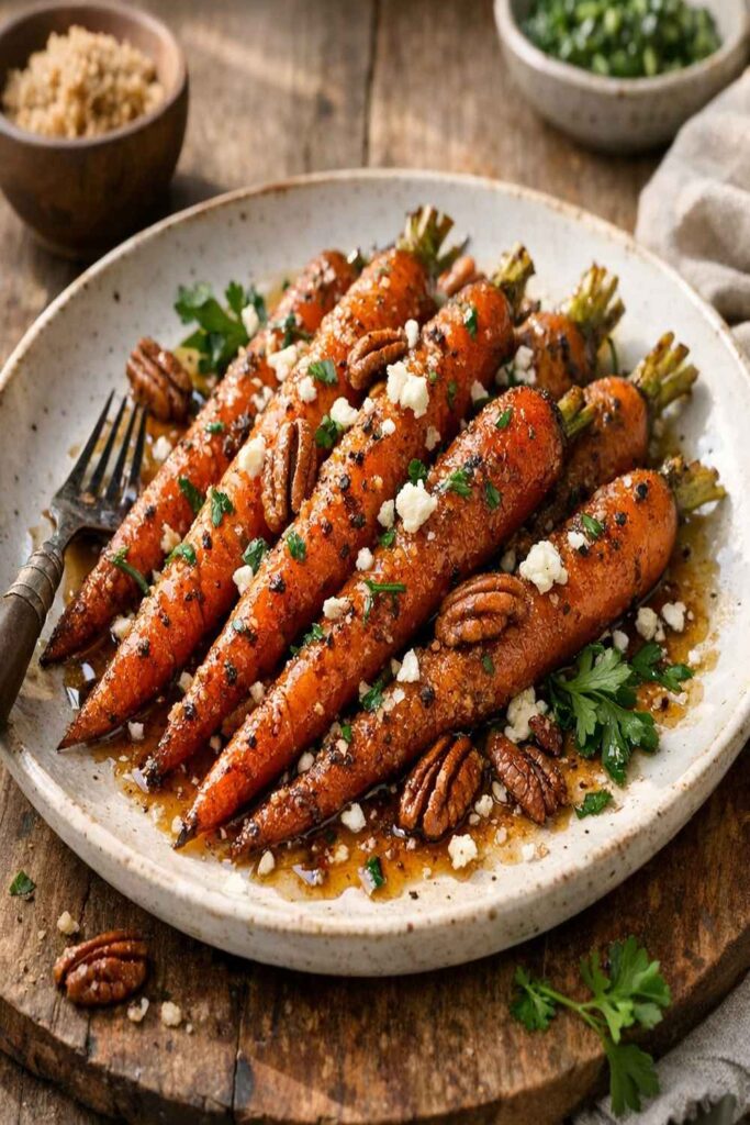Brown Sugar Roasted Carrot Recipe