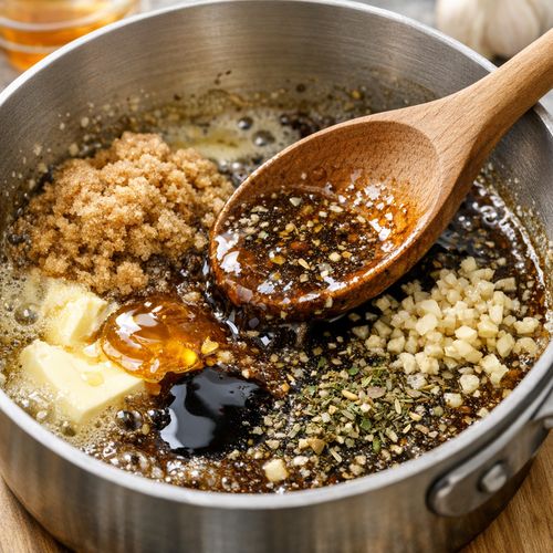 Step 3: Create the Caramelizing Glaze