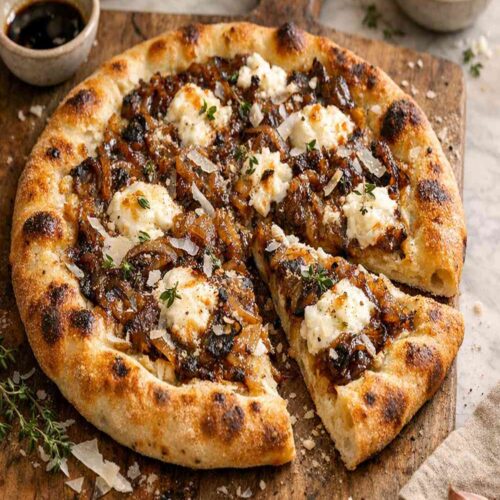 Caramelized Onion Pizza Recipe