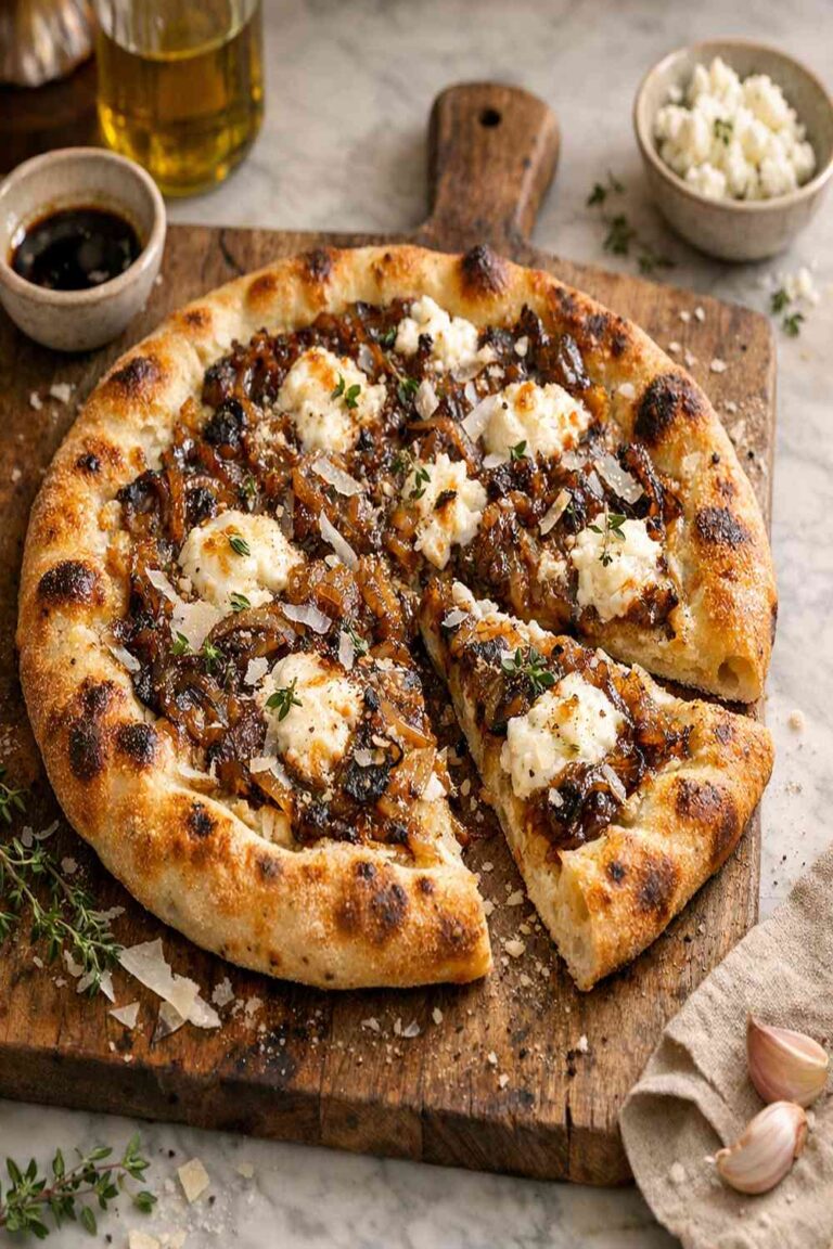 Caramelized Onion Pizza Recipe