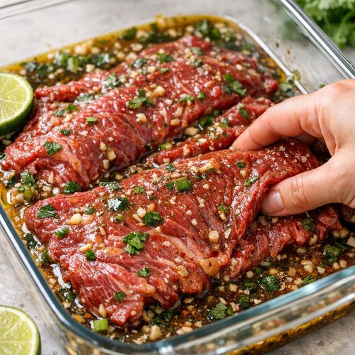 Step 4: Prepare and Marinate the Meat