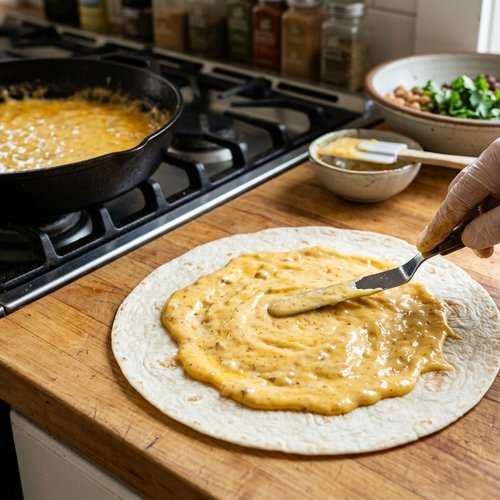 Step 4: Layer and Assemble Your Burritos (The Critical Step)