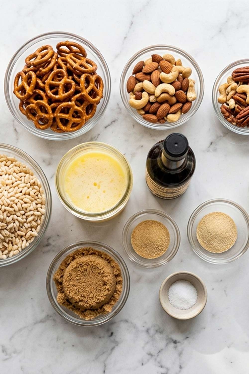 Chex Holiday Mix Recipe ingredients
