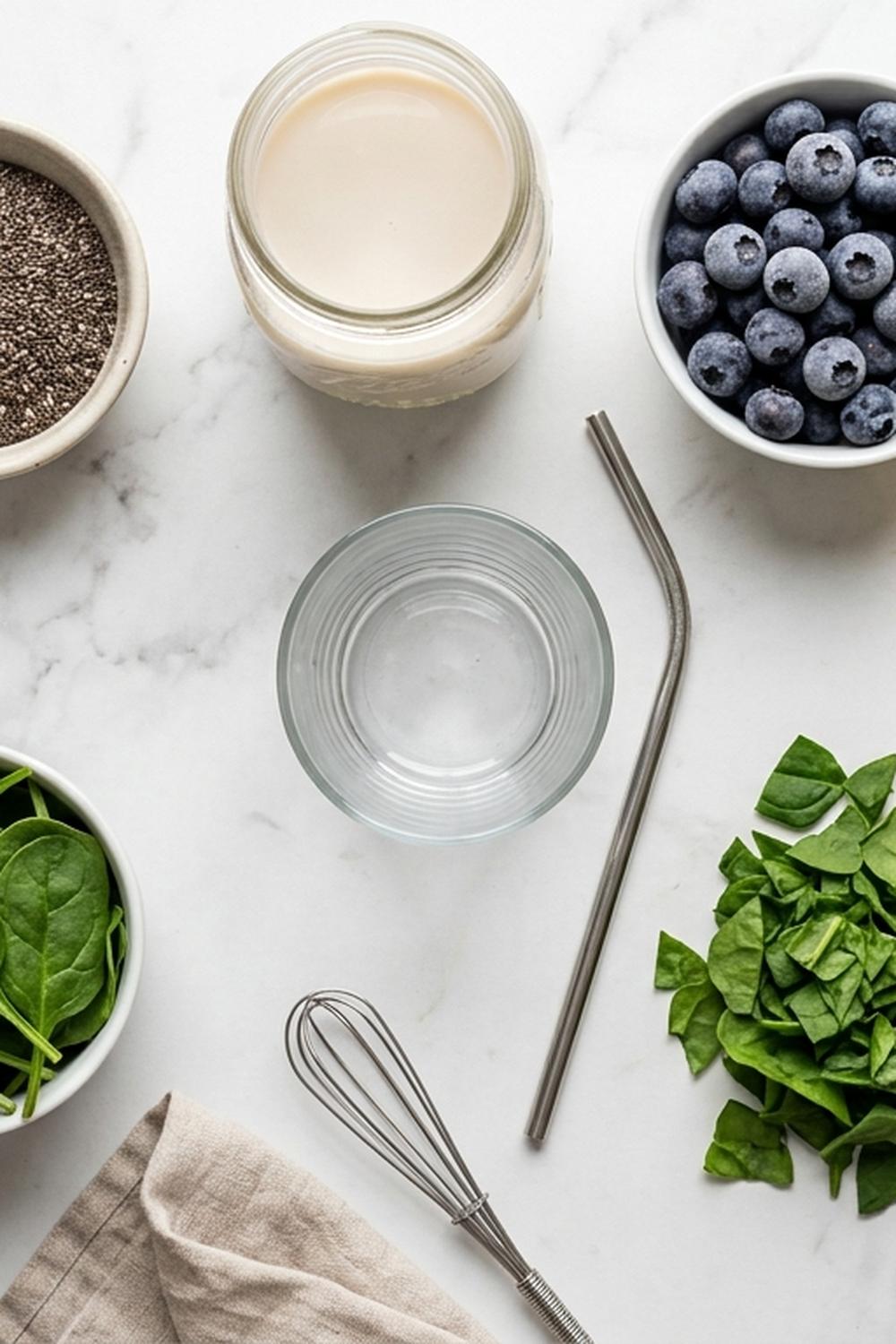 Chia Smoothie Recipe ingredients