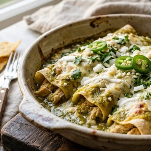 Chicken Enchilada Green Sauce Recipe