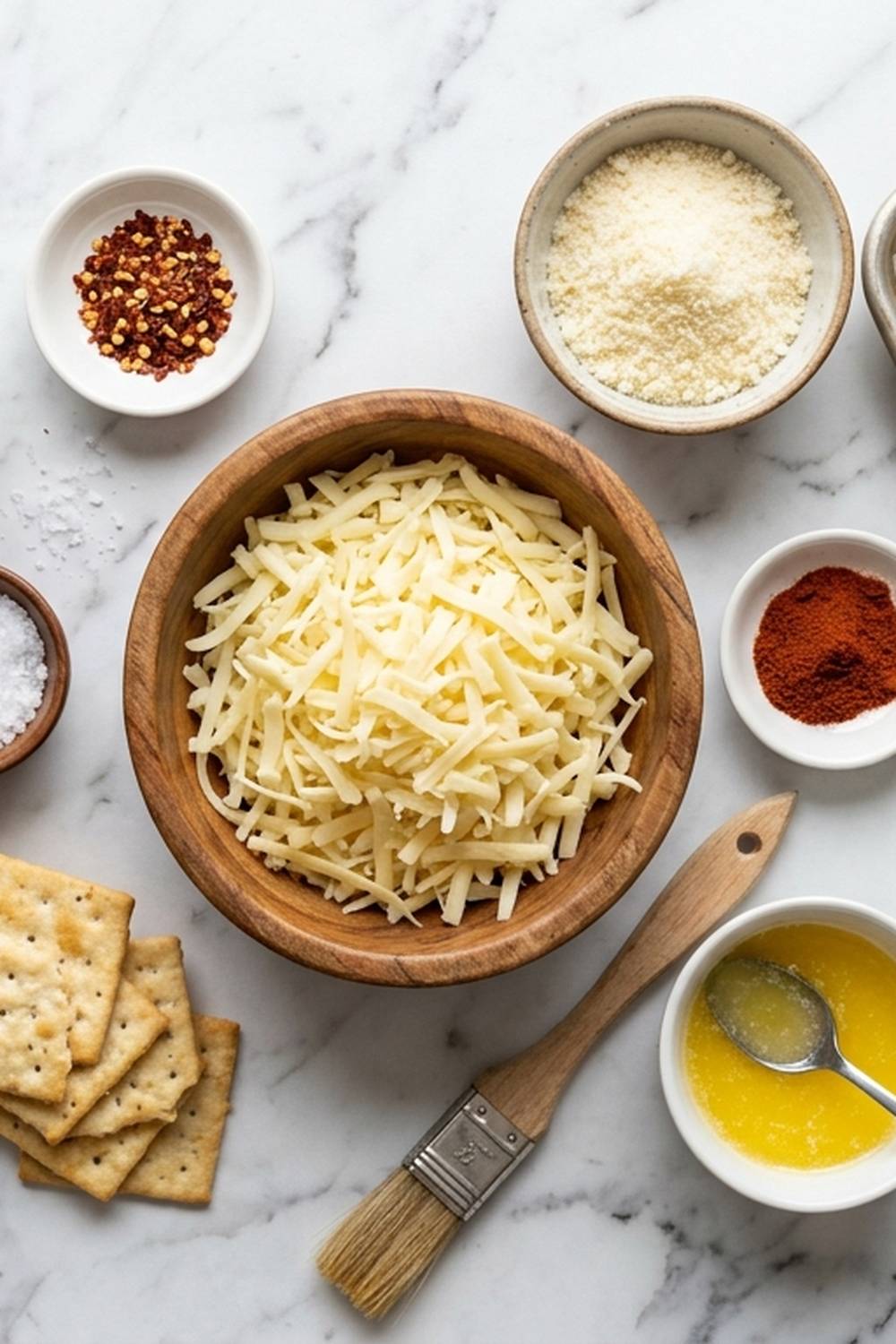 Cheese Crisp Recipe ingredients